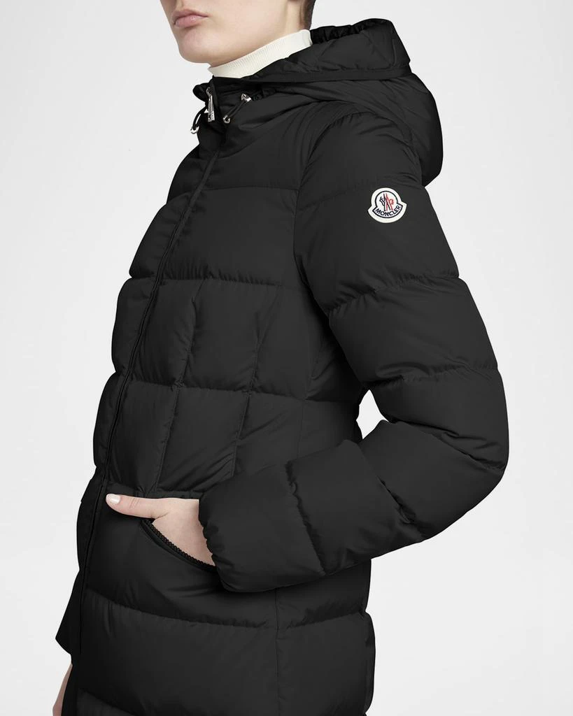 Moncler Avocette Water-Repellent Long Puffer Coat 6