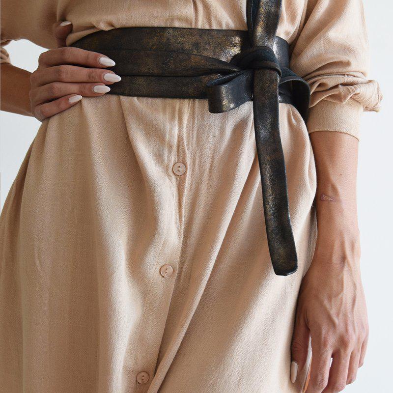 ADA Collection Classic Wrap Belt Midnight