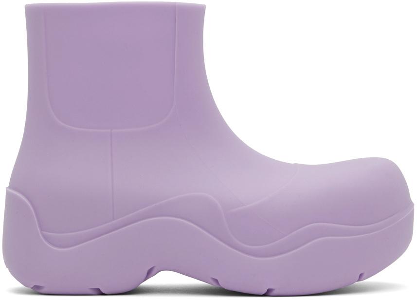 Bottega Veneta Purple Puddle Boots IT-41 - Boots - Free