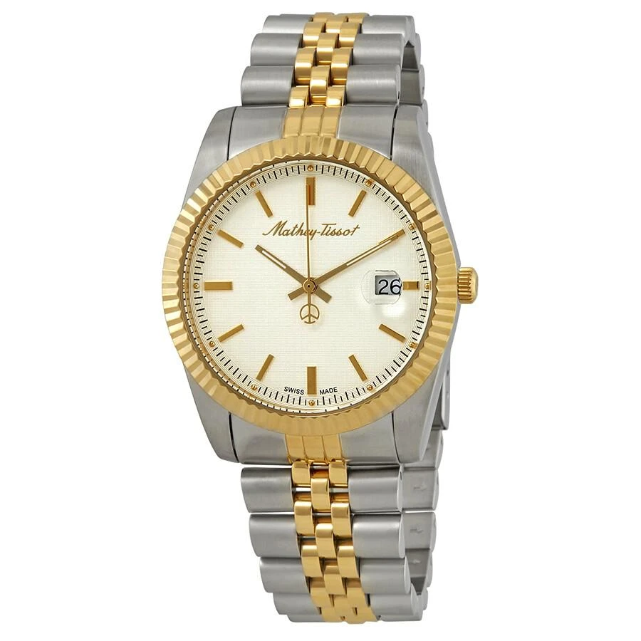 Mathey-Tissot Mathey-Tissot Mathey III Quartz Silver Dial Men's Watch H810BI