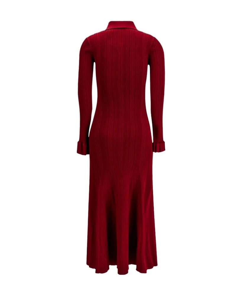 self portrait knit dress sale self-portrait - Pink Pearl Trim Knit Mini Dress