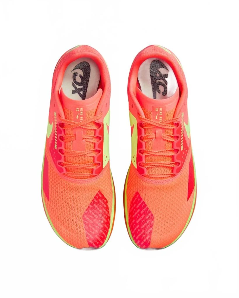 NIKE Men
s Zoom Rival Xc 6 Cross-Country Spikes Shoes In Hyper Orange/lime Blast 3