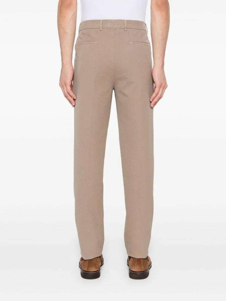 BRUNELLO CUCINELLI COTTON CHINO TROUSERS 2