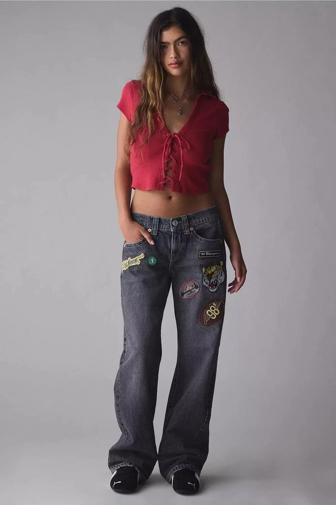 BDG BDG Kayla Patched Low-Rise Jean 1