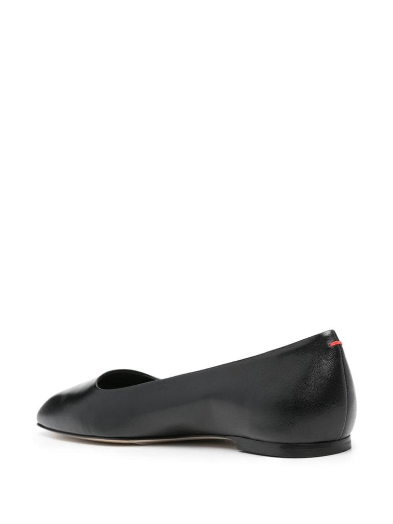 aeyde Ida Nappa Leather Ballerinas