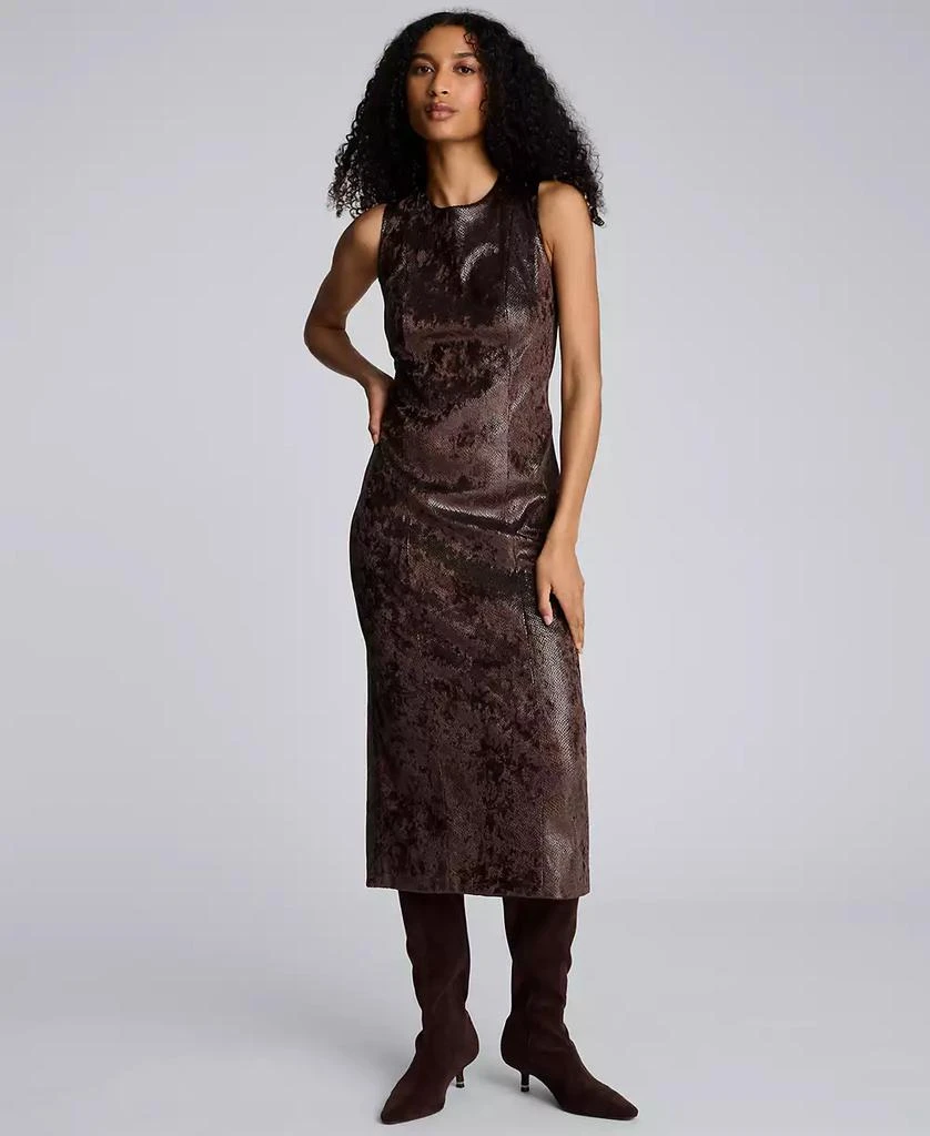 Women's Crewneck Velvet Midi Dress  On Sale Now with Up to 71% Off |  Discover Exclusive Deals & Savings at BeyondStyle  Authentic Kenneth Cole  dress|women's fashion|dresses with Limited-Time Discounts, Free