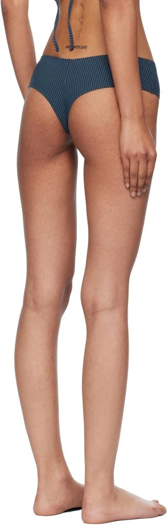 Fruity Booty Navy Bream Stripe Bikini Bottom 3