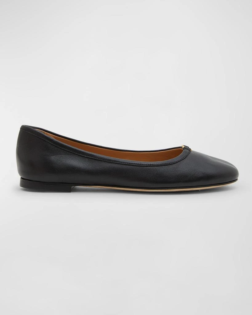 Chloé Marcie Leather Ballerina Flats 1