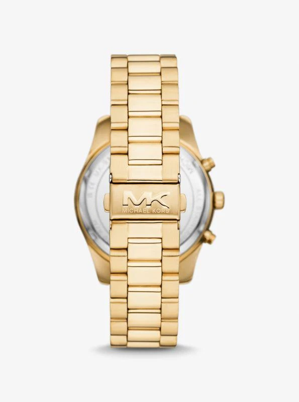 Michael Kors Oversized Lexington Gold-Tone Watch 3
