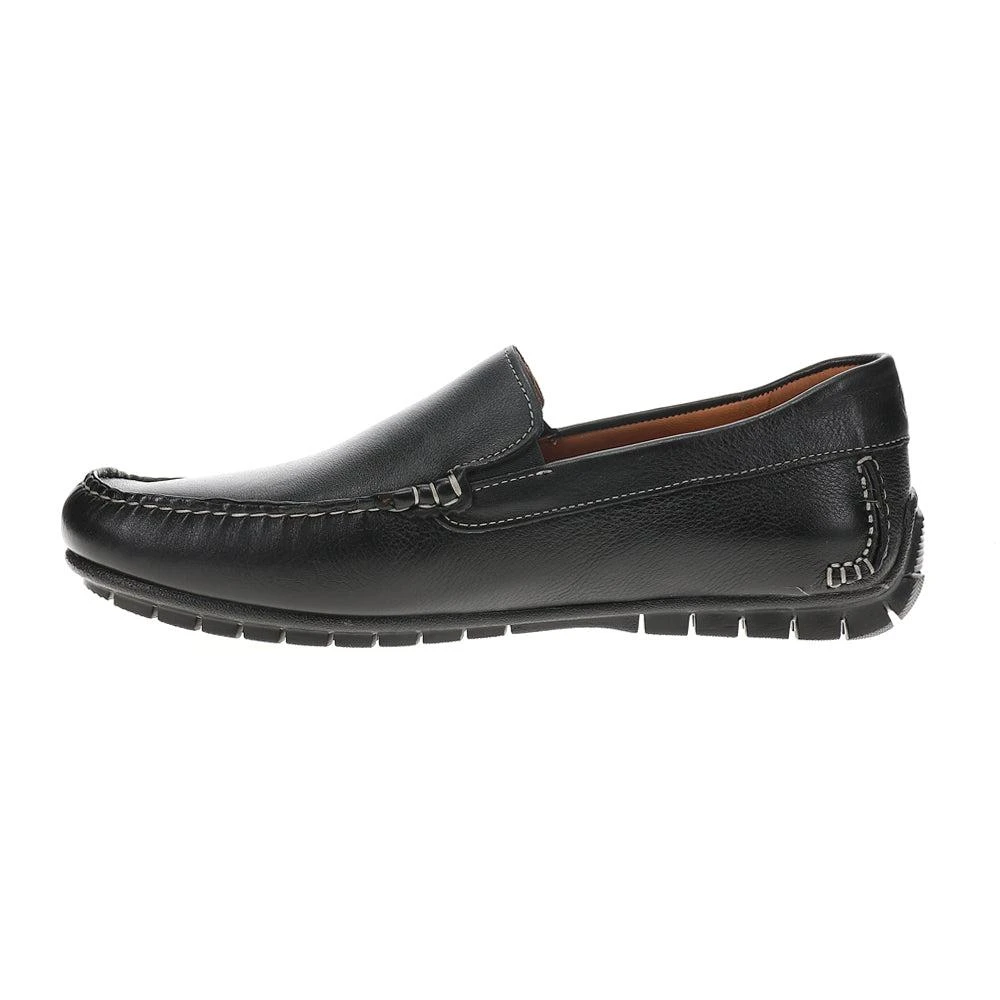 Johnston & Murphy Cort Ven Slip On Moc Toe Dress Shoes 3