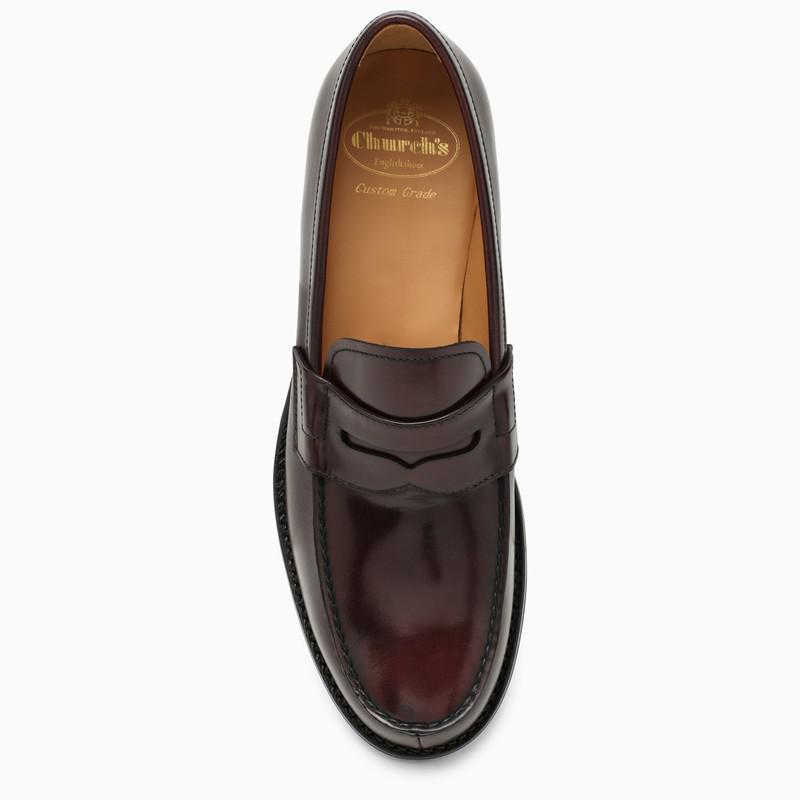 『church's』Brown Leather Moccasins Cognac Calf Leather Loafer | Church's