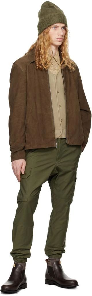 BEAMS PLUS Khaki Gym Cargo Pants 4