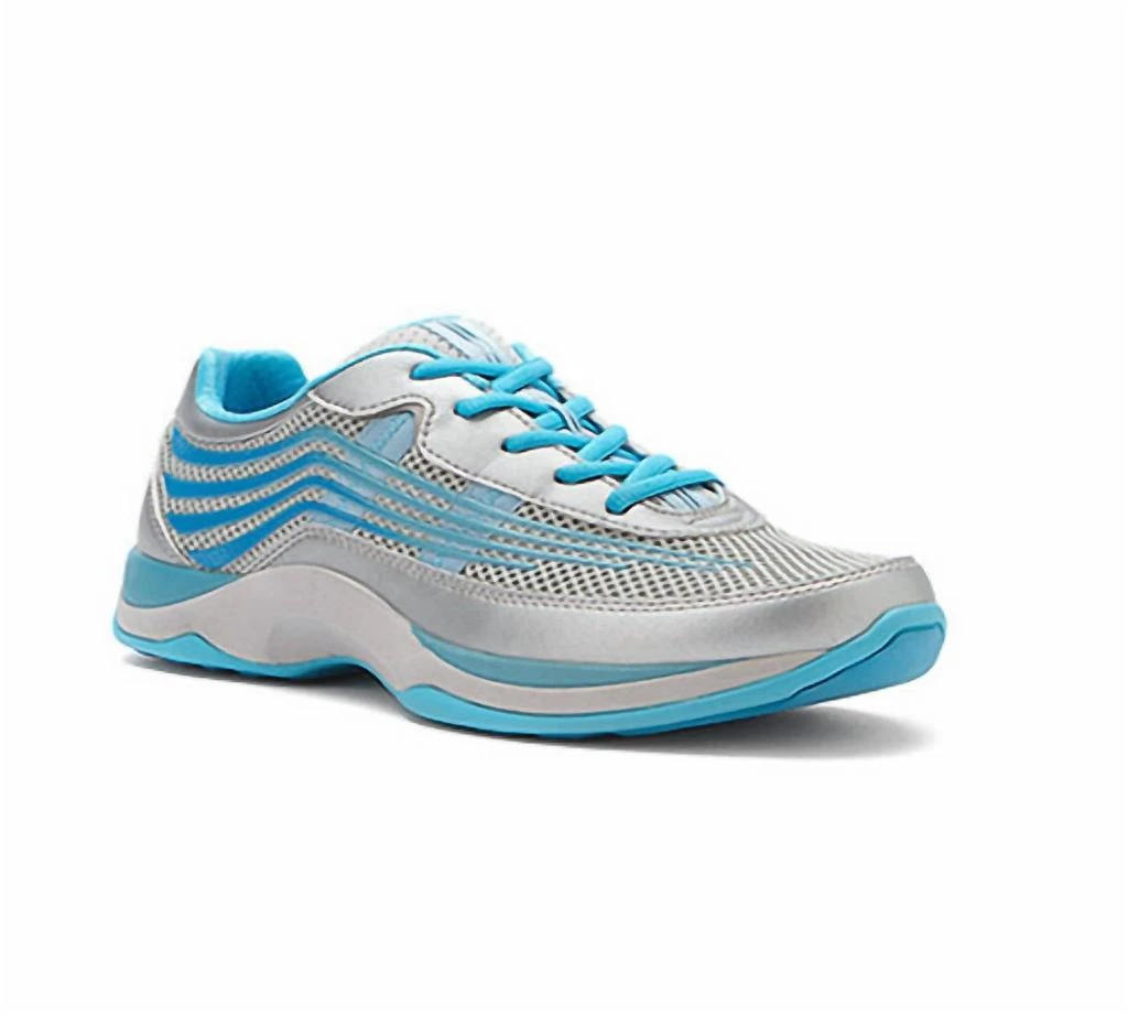 Dansko Women's Shayla Sneakers In Silver Metallic 1