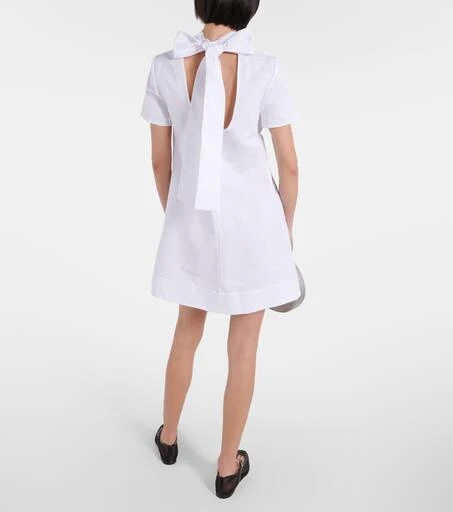 Staud Ilana cotton-blend minidress 3