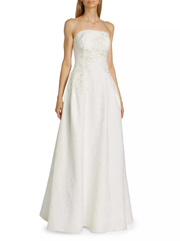 Sachin & Babi Belle Embellished Strapless Ballgown 3