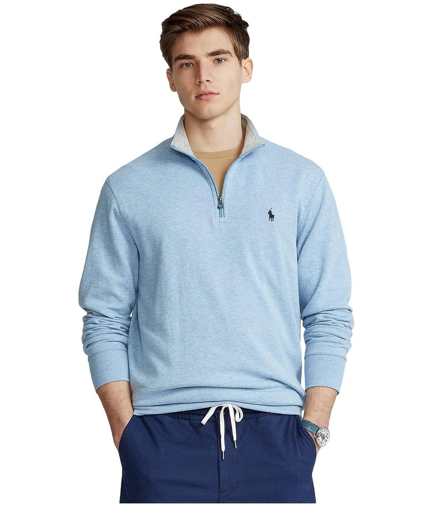 Polo Ralph Lauren Luxury Jersey Quarter-Zip Pullover 1