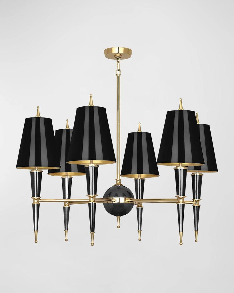 Jonathan Adler Versailles 37" 6-Light Chandelier 1