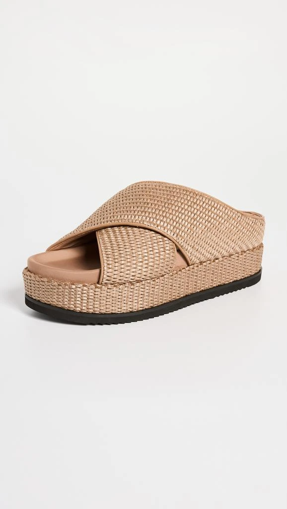 ROAM Cross Stack Raffia Platform Slides 1