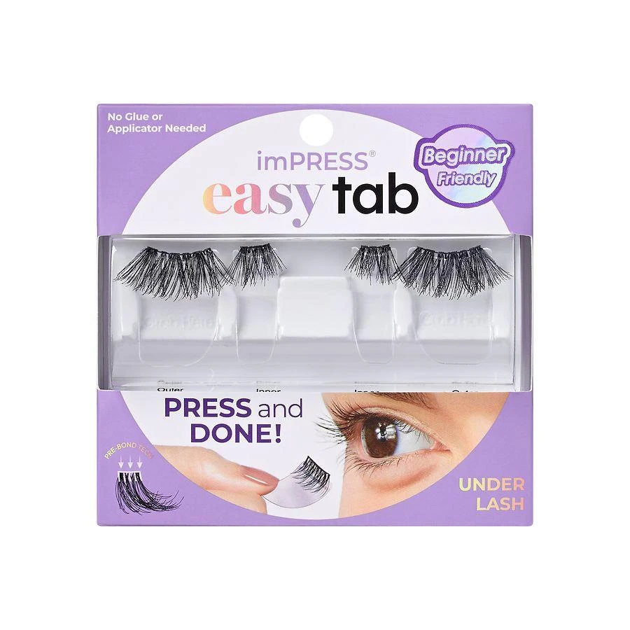 Kiss imPRESS Press-On Self Adhesive Eyelashes 14 mm