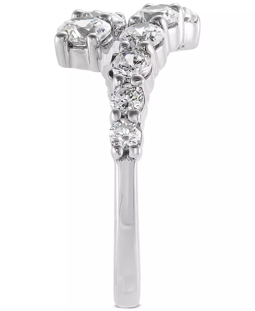 Grown With Love Lab Grown Diamond Bypass Ring (1-1/2 ct. t.w.) in 14k White Gold 4