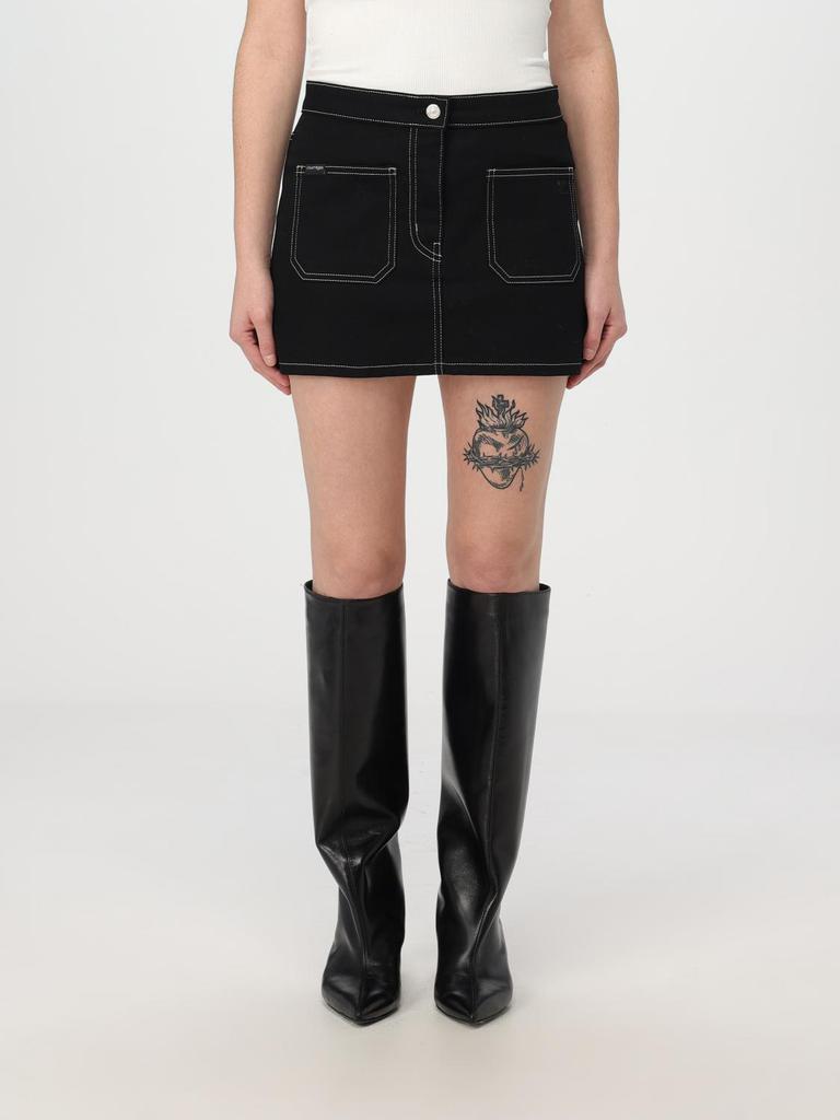 スカート Courreges Midi Skirt With Front Button Detailing And Back Courrèges Midi Skirt With Front Button Detailing And Back