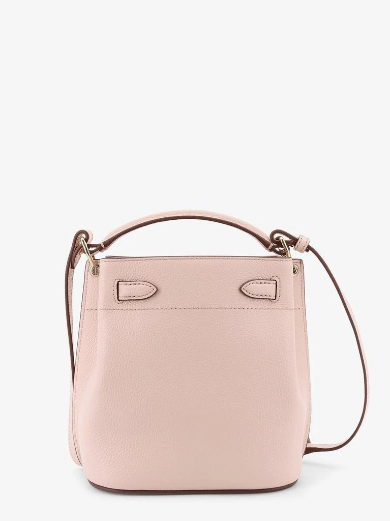 Mulberry Leather bucket bag with logo 2