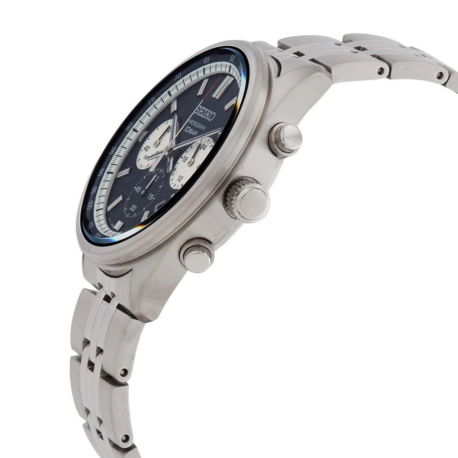 Seiko Chronograph Quartz Black Dial Men
s Watch SSB429P1 2