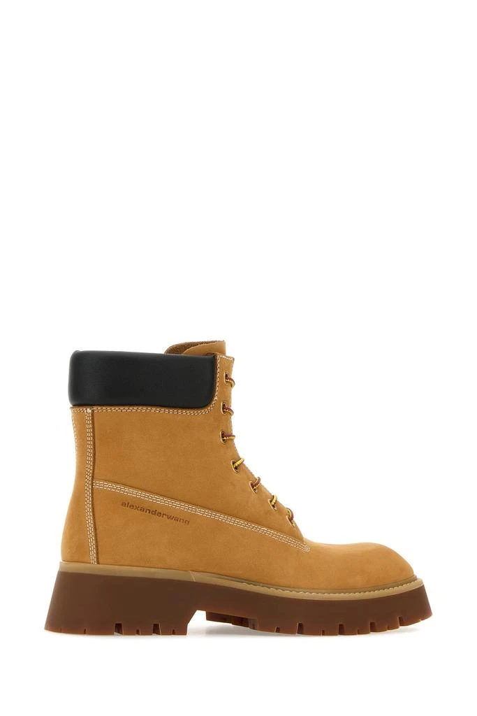 Alexander Wang Camel suede Throttle ankle boots 2