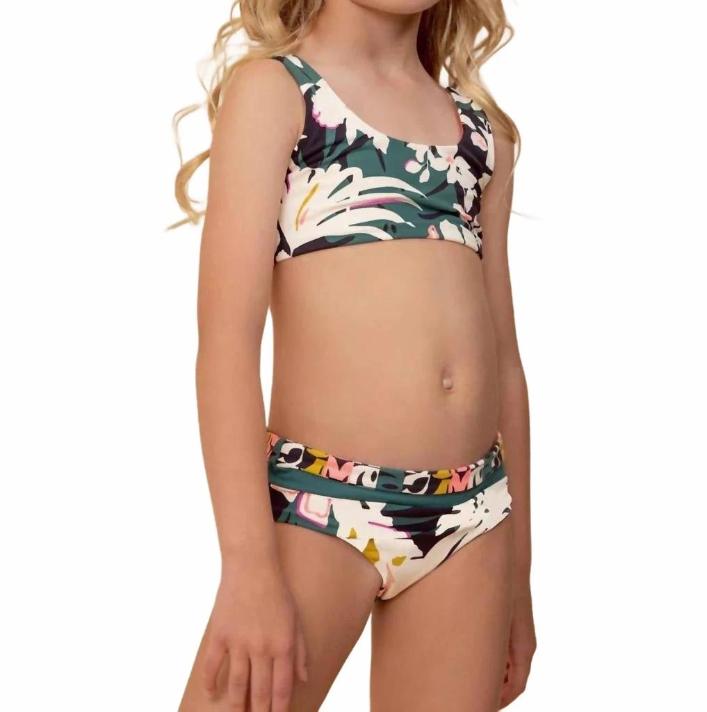 Maaji Kids
 Iceland Bikini Set In Tropical Leaves 3