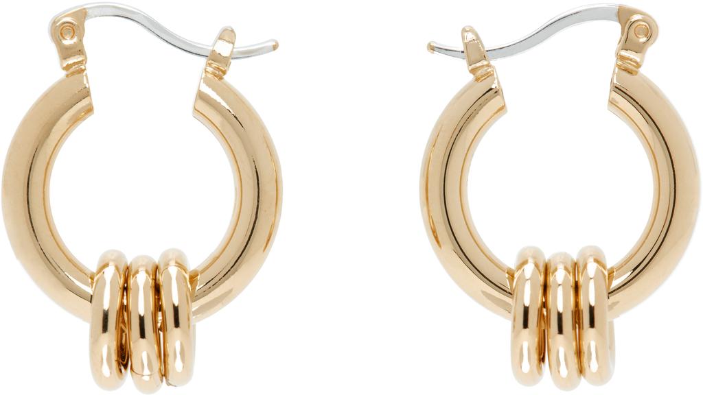 Laura Lombardi Gold Fillia Earrings