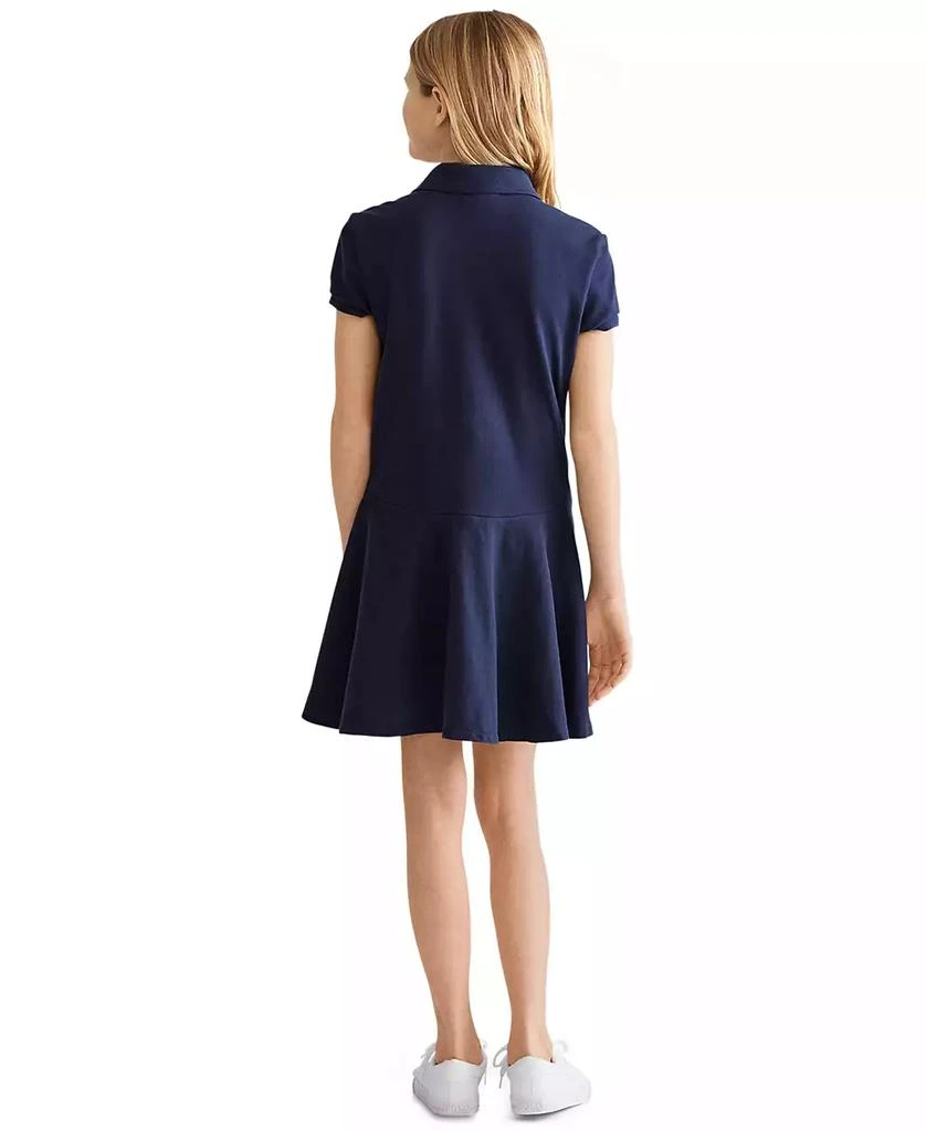 Ralph Lauren Girls
7-16 Cotton Mesh Short-Sleeve Polo Dress 7