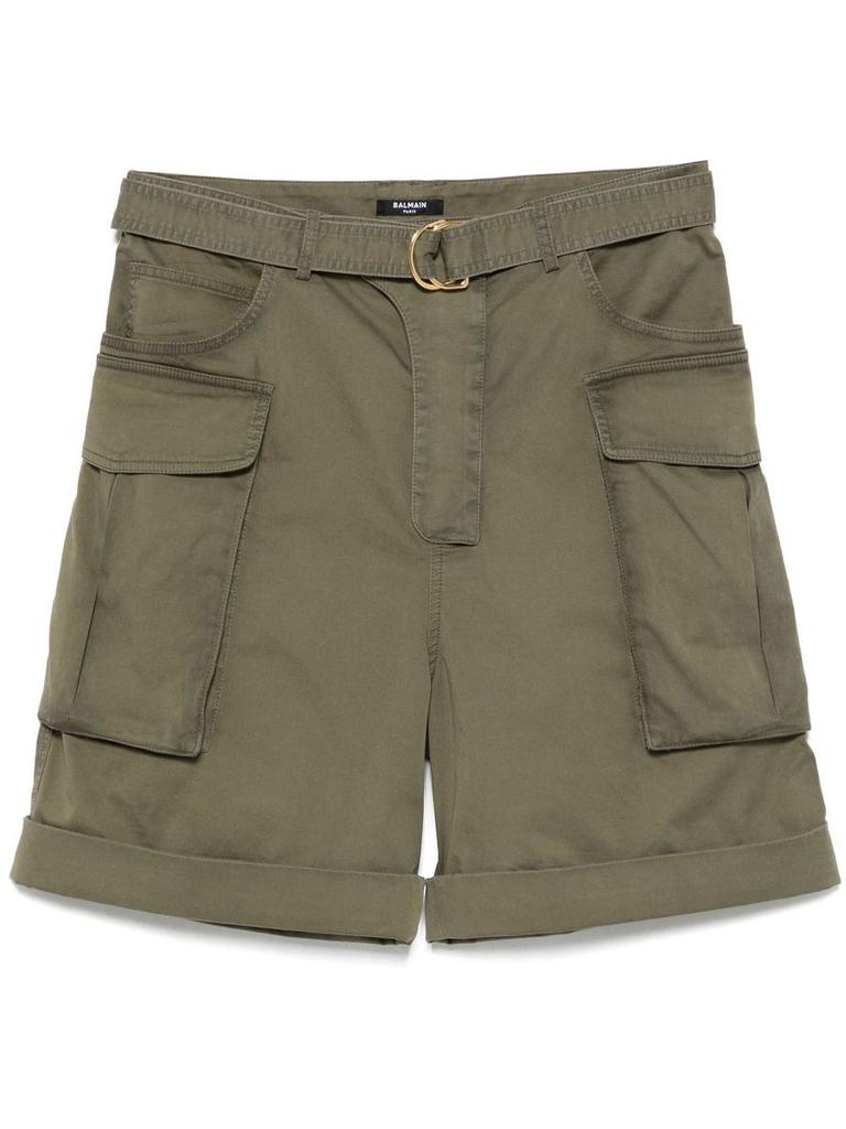 パンツ Dries Van Noten Cargo Army Shorts Cropped cargo shorts - Spring-Summer Men | Dries Van Noten