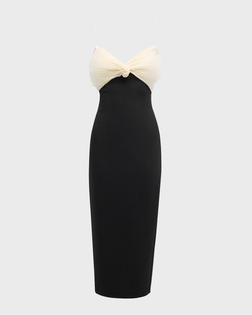 RACHEL GILBERT July Column Dress with Bow Detail