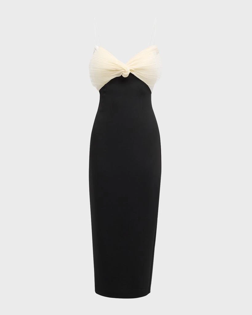RACHEL GILBERT July Column Dress with Bow Detail 1