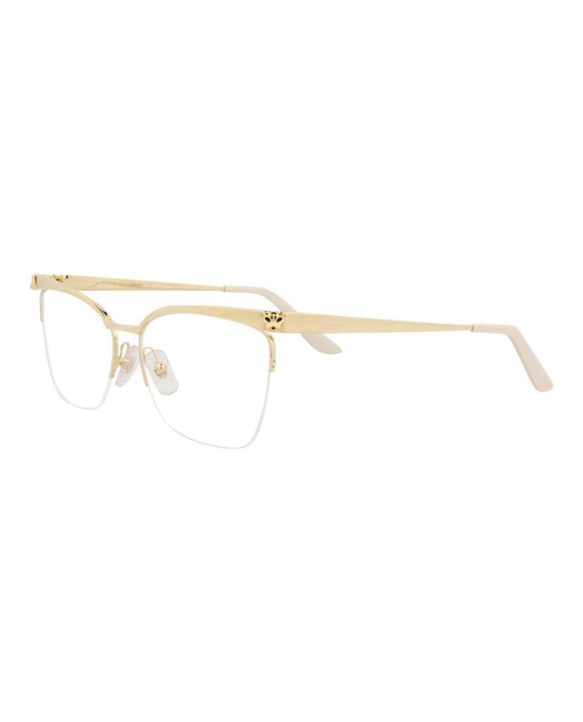 Cartier Square-Frame Metal Optical Frames