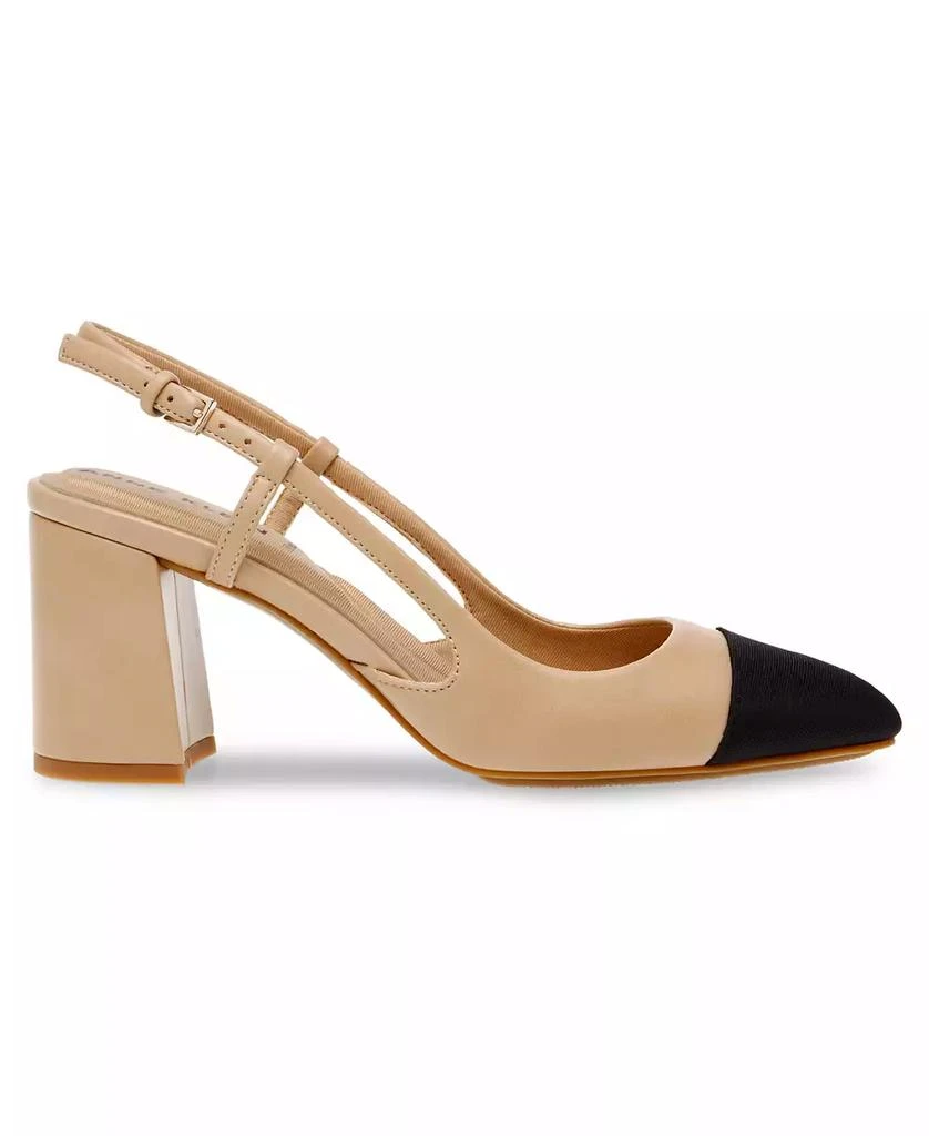 Anne Klein Women's Brooklyn Block Heel Slingback Dress Pumps 2