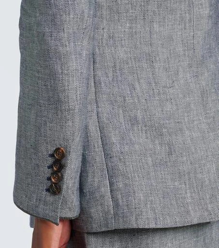Brunello Cucinelli Hemp and linen blazer 5