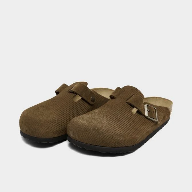 Birkenstock Men's Birkenstock Boston Corduroy Suede Embossed Clogs 2