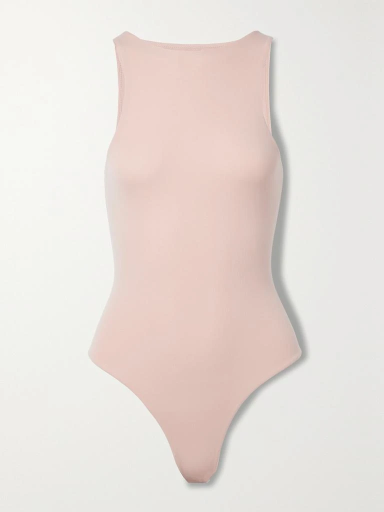 SKIMS Fits Everybody High Neck Bodysuit - Mica - Neutral