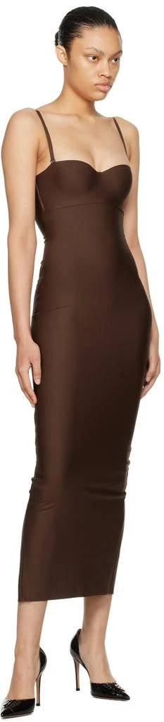 SKIMS Brown SKIMS Body Underwire Maxi Dress 4