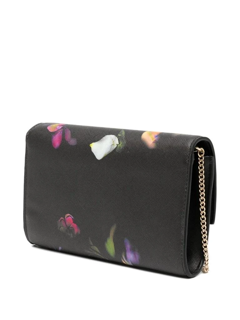Ted Baker London Women's Parisa Leather Chain Wallet, Black Combo 2