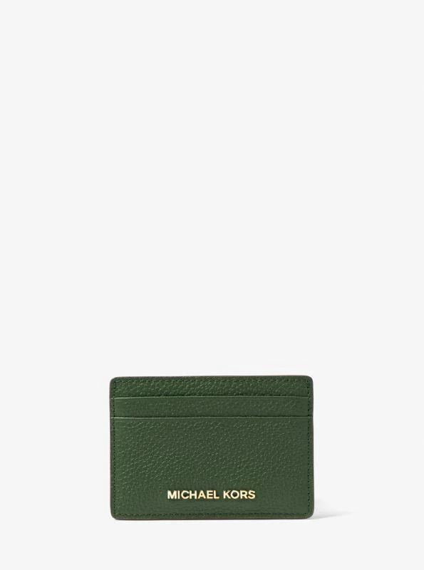 Michael Kors Pebbled Leather Card Case 1