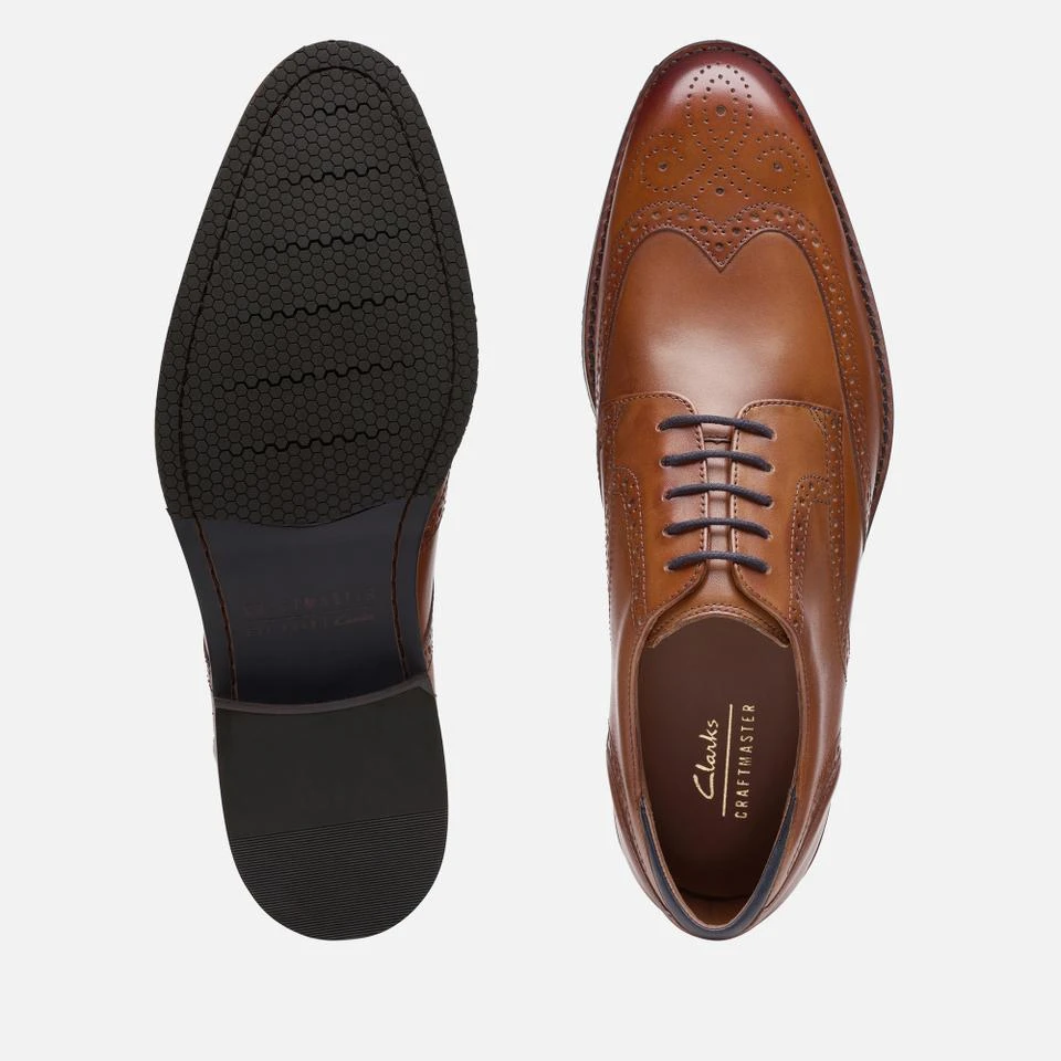 undefined CLARKS MEN'S CRAFT ARLO LIMIT LEATHER DERBY SHOES 3