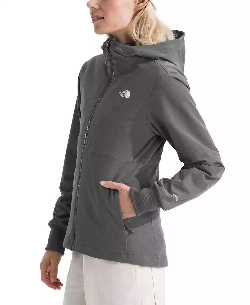 The North Face Women's Shelbe Raschel Zip-Front Fleece-Lined Hoodie Jacket 9