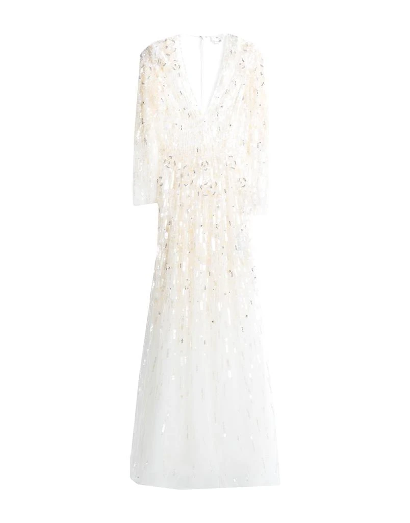 one shoulder sleeve dress Chiffon One Shoulder Cape Sleeve Side Drape Gown – Terijon.com
