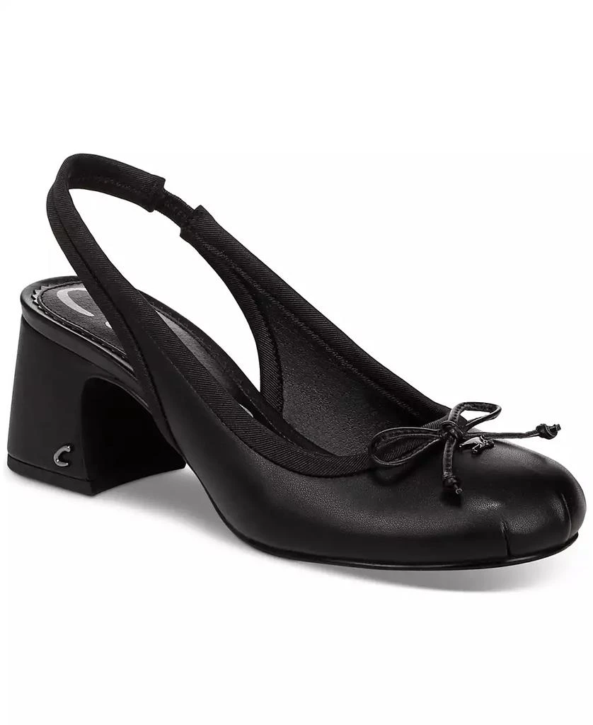 Circus NY by Sam Edelman Diane Slingback Block-Heel Ballet Pumps 1
