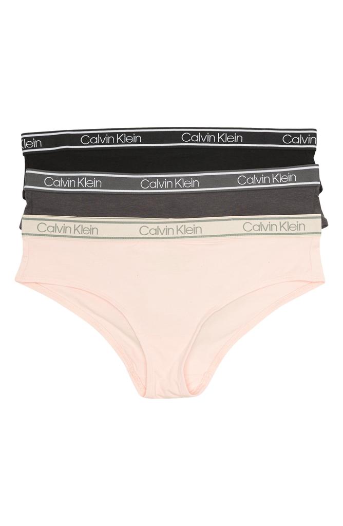 Calvin Klein Comfort Mid Rise Hipster - Pack of 3