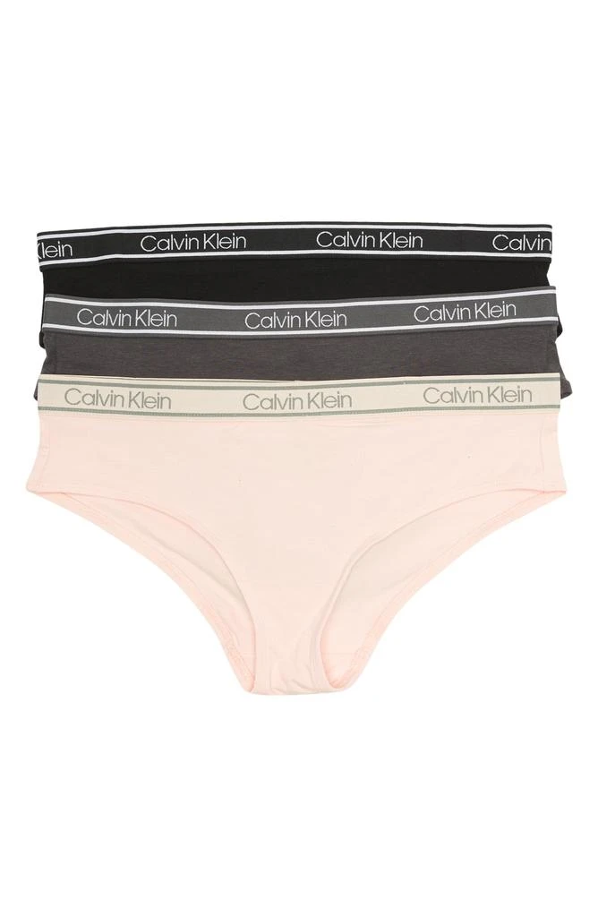 Calvin Klein Comfort Mid Rise Hipster - Pack of 3 1