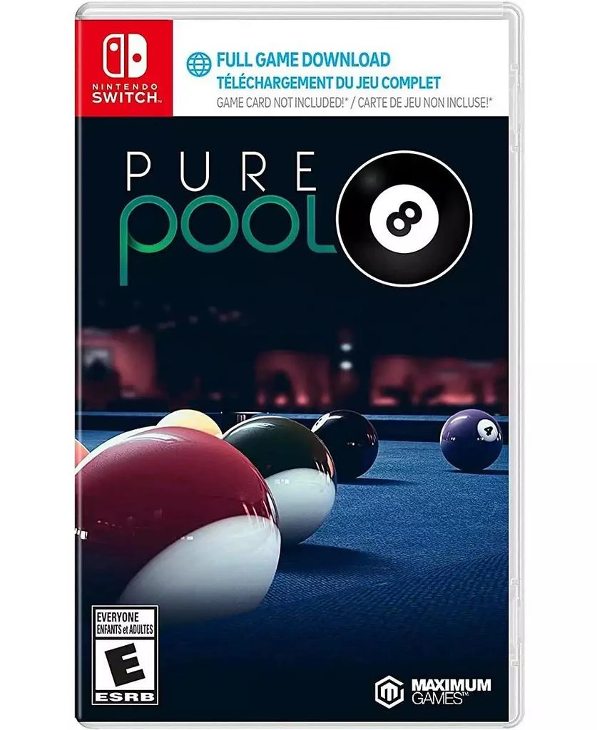 Maximum Games Pure Pool (Code in Box Only) - Nintendo Switch