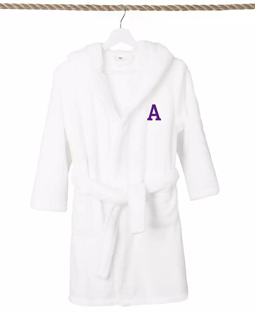 Linum Home Textiles Personalized Kids Super Plush Hooded Bathrobe